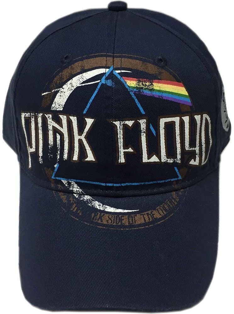 Hoed pet Pink Floyd Hoed pet Dark Side of the Moon Album Navy Blue