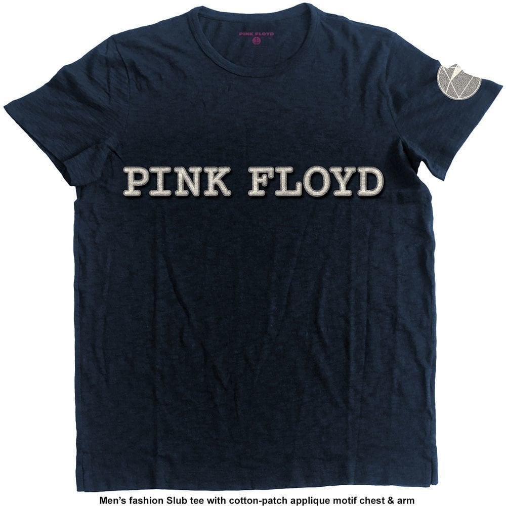 Shirt Pink Floyd Shirt Logo & Prism Navy Blue L