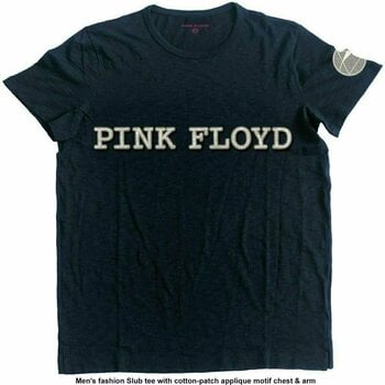 T-Shirt Pink Floyd T-Shirt Logo & Prism Navy Blue L - 1