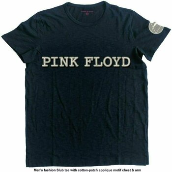 T-shirt Pink Floyd Logo & Prism Navy Blue 2XL T-shirt - 1