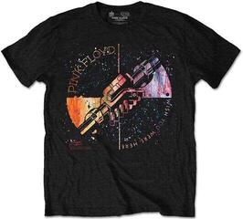 T-shirt Pink Floyd Machine Greeting Black