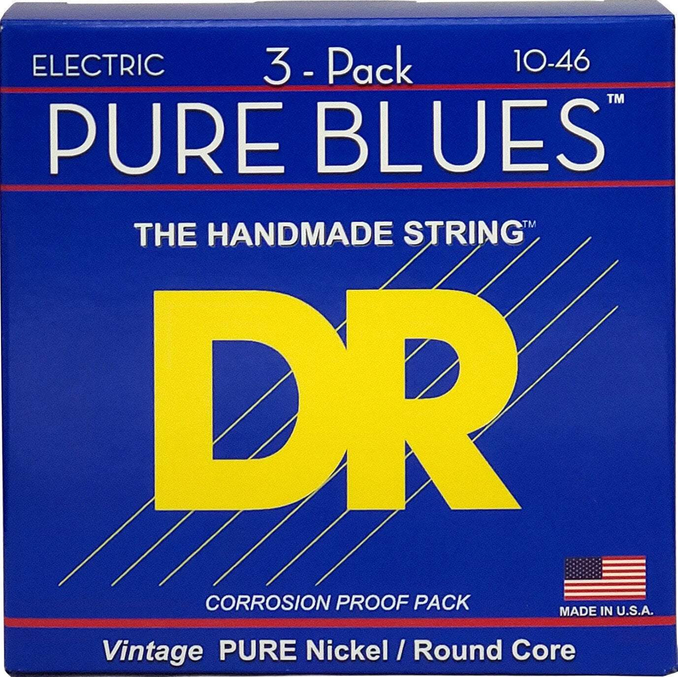 Strune za električno kitaro DR Strings PHR-10 3-Pack Strune za električno kitaro