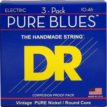 Strune za električno kitaro DR Strings PHR-10 3-Pack Strune za električno kitaro - 1