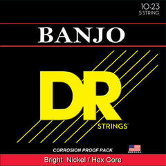 Banjo Strings DR Strings BA5-10 Banjo Strings