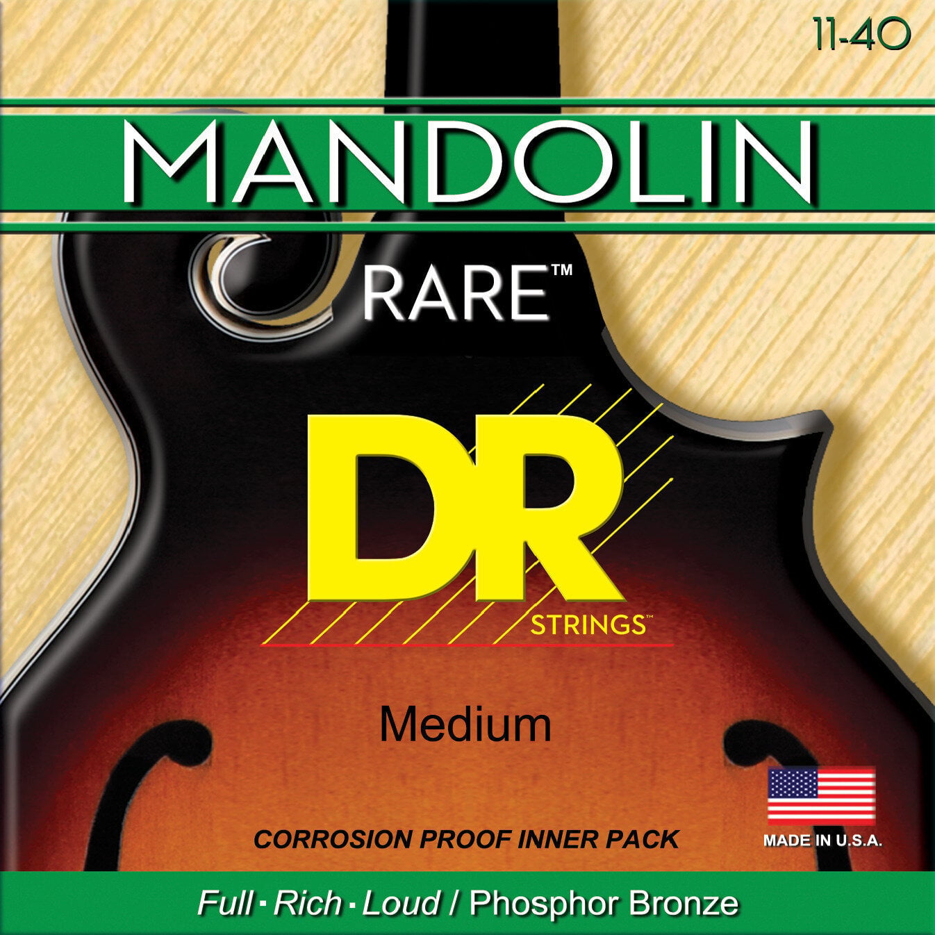 Struny pro mandolínu DR Strings MD-11 Struny pro mandolínu