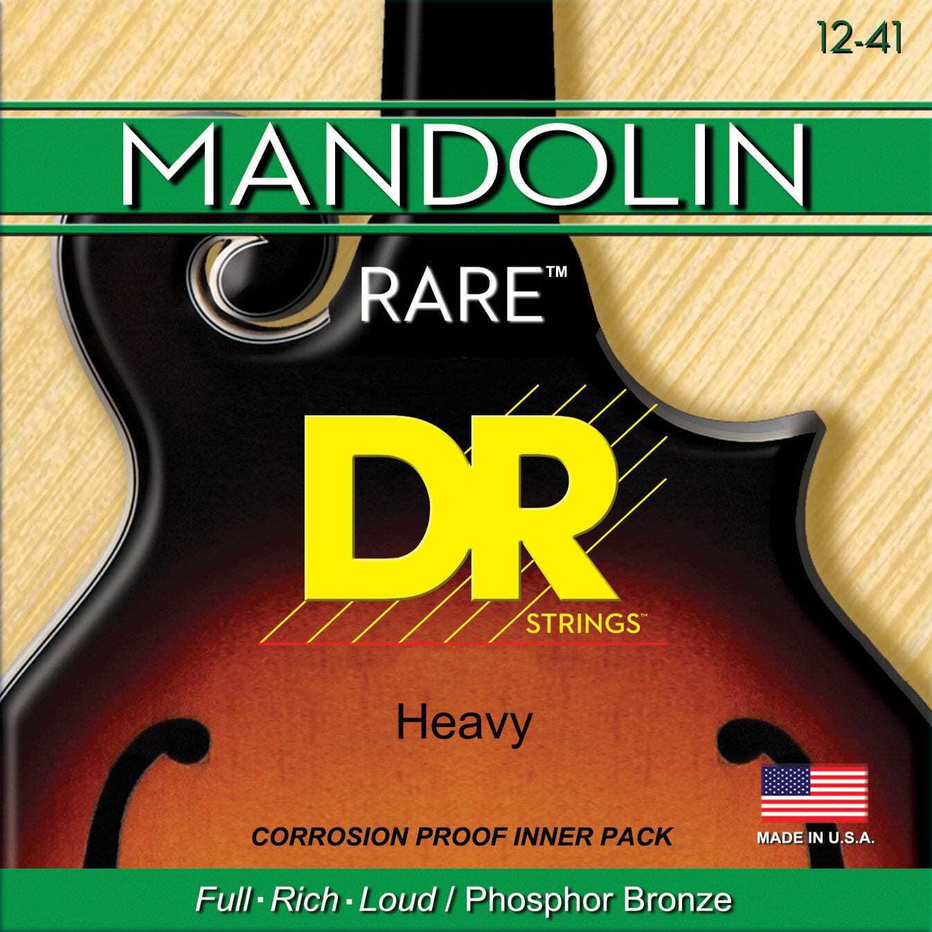 Struny pro mandolínu DR Strings MD-12 Struny pro mandolínu