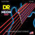 Struny pro elektrickou kytaru DR Strings NRE-10 Neon Struny pro elektrickou kytaru
