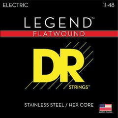 Žice za električnu gitaru DR Strings Legend Flatwound Light 11-48 Žice za električnu gitaru
