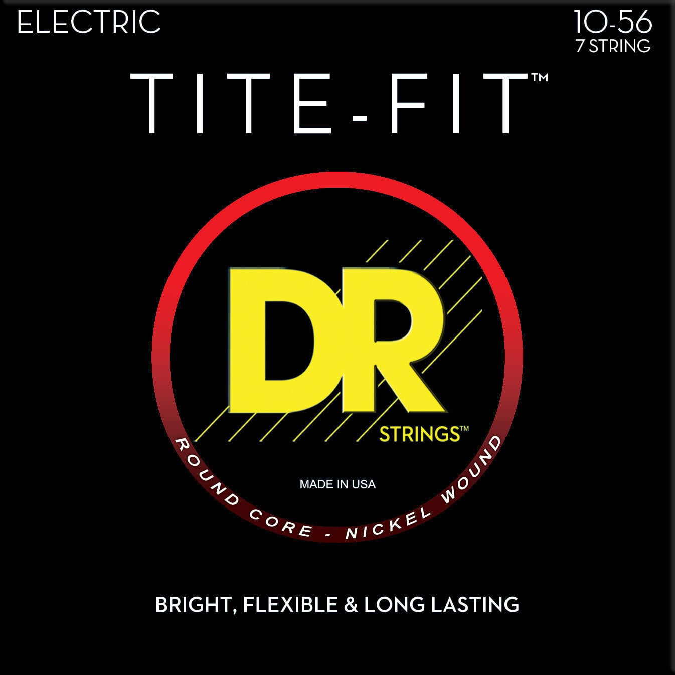Struny pro elektrickou kytaru DR Strings Tite-Fit MT7-10 Struny pro elektrickou kytaru