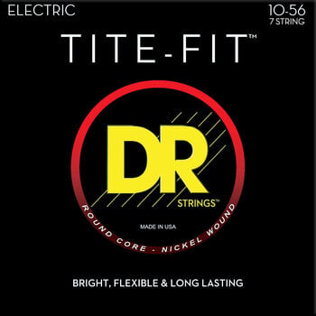 Struny pro elektrickou kytaru DR Strings Tite-Fit MT7-10 Struny pro elektrickou kytaru - 1