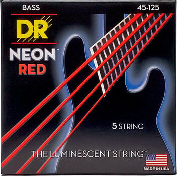 Struny pro 5-strunnou baskytaru DR Strings NRB5-45 Struny pro 5-strunnou baskytaru - 1
