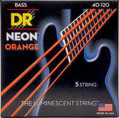 Cuerdas de bajo DR Strings NOB5-40 Cuerdas de bajo