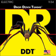 Cordas para guitarra elétrica Mi DR Strings DDT-11 Cordas para guitarra elétrica Mi