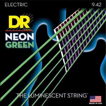 Struny pro elektrickou kytaru DR Strings NGE-9 Neon Struny pro elektrickou kytaru - 1