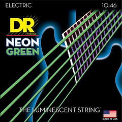 Cordes pour guitares électriques DR Strings NGE-10 Neon Cordes pour guitares électriques