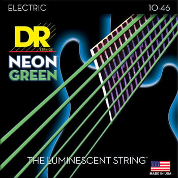Struny pro elektrickou kytaru DR Strings NGE-10 Neon Struny pro elektrickou kytaru - 1