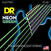 Struny pro elektrickou kytaru DR Strings NGE-10 Neon Struny pro elektrickou kytaru