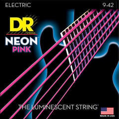 E-guitar strings DR Strings NPE-9 Neon E-guitar strings