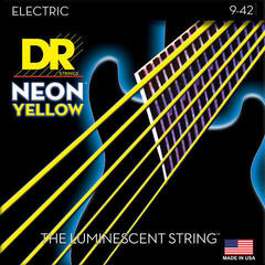Струни за електрическа китара DR Strings NYE-9 Neon Струни за електрическа китара