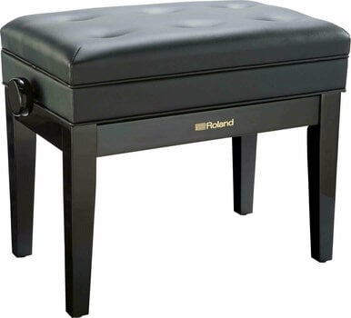 Ξύλινη ή Κλασική Καρέκλα Πιάνου Roland RPB-400 Polished Ebony - 1