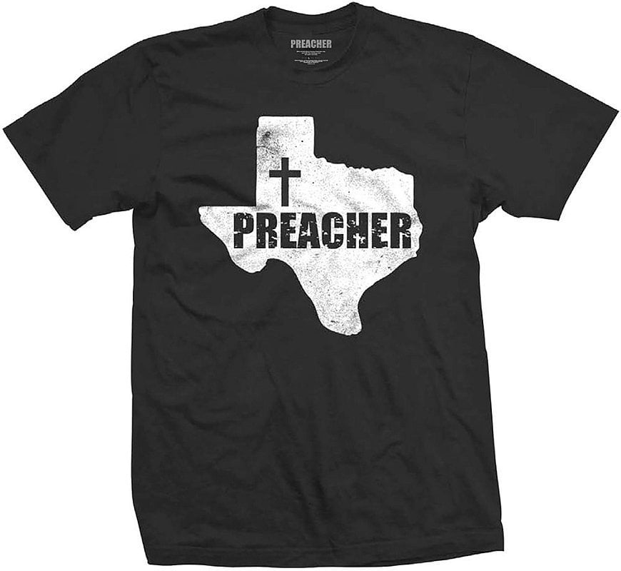 Majica Preacher Majica Texas State Unisex Black M