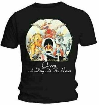 T-Shirt Queen T-Shirt A Day At The Races Black L - 1