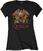 T-Shirt Queen T-Shirt Classic Crest Black 2XL