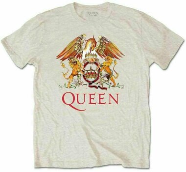 T-Shirt Queen T-Shirt Classic Crest Sand L - 1