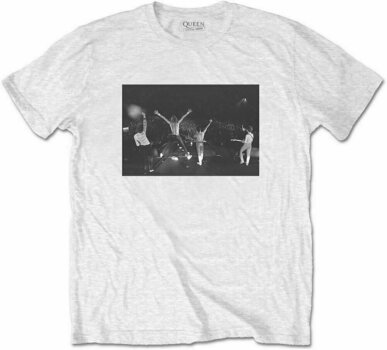 T-Shirt Queen T-Shirt Crowd Shot Unisex White XL - 1