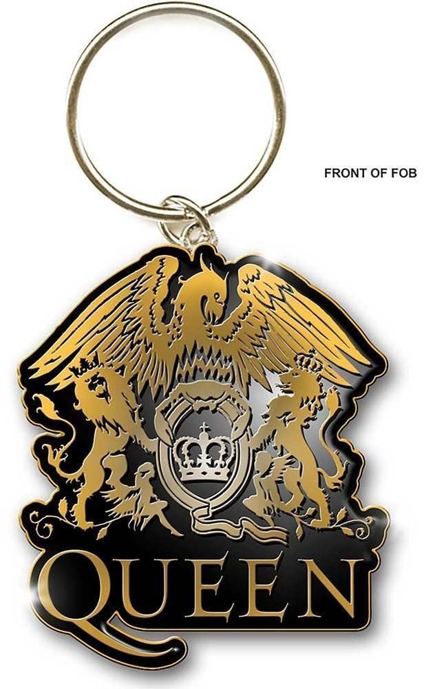 Keychain Queen Keychain Gold Crest