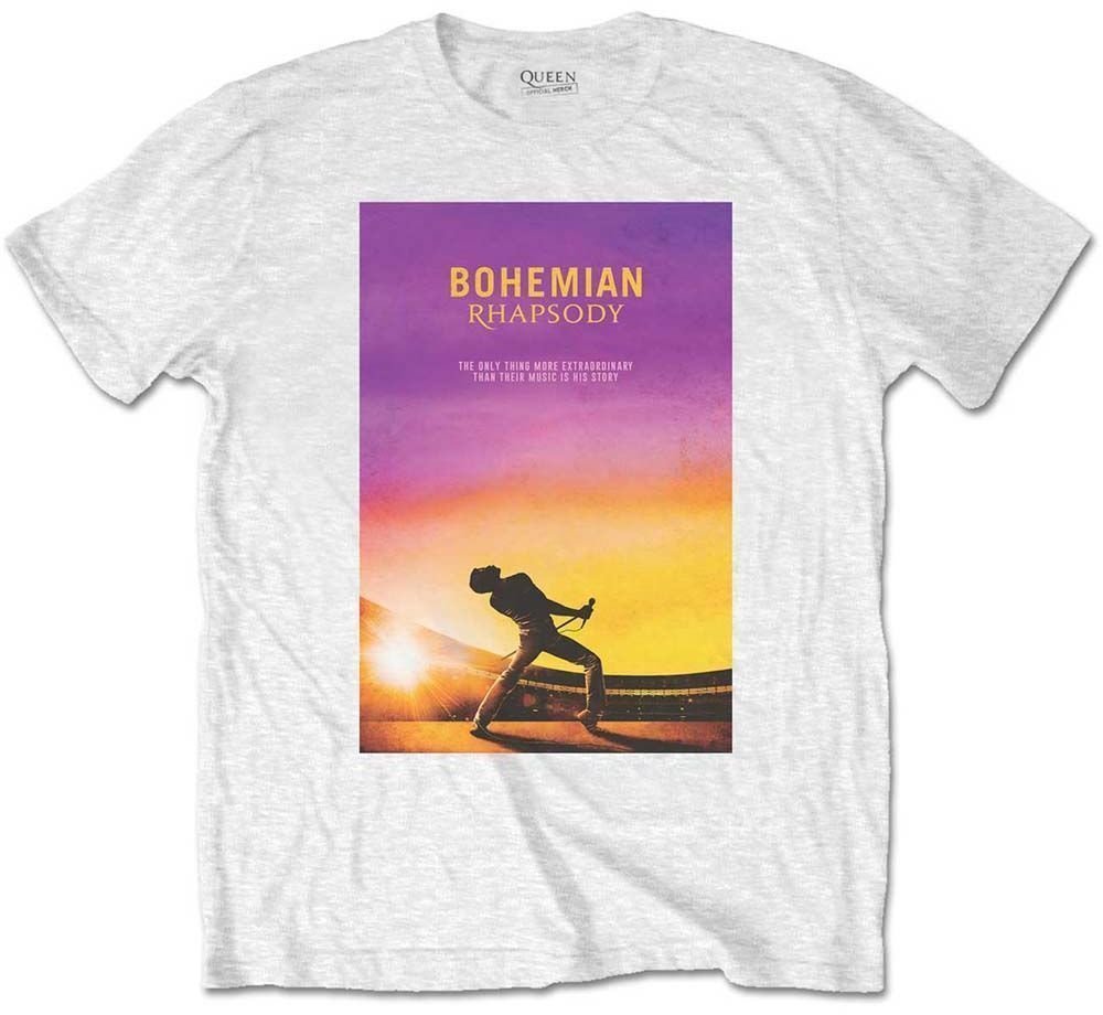 T-Shirt Queen T-Shirt Bohemian Rhapsody White S