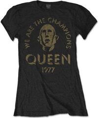 Camiseta de manga corta Queen We Are The Champions Black
