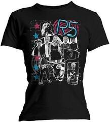 Shirt R5 Shirt Grunge Collage Dames Black L