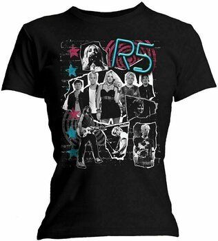 T-shirt R5 T-shirt Grunge Collage Femme Black M - 1