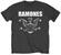 Ramones Skjorta 1974 Eagle Unisex Charcoal Grey S
