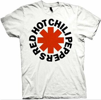 T-Shirt Red Hot Chili Peppers T-Shirt Red Asterisk White M - 1
