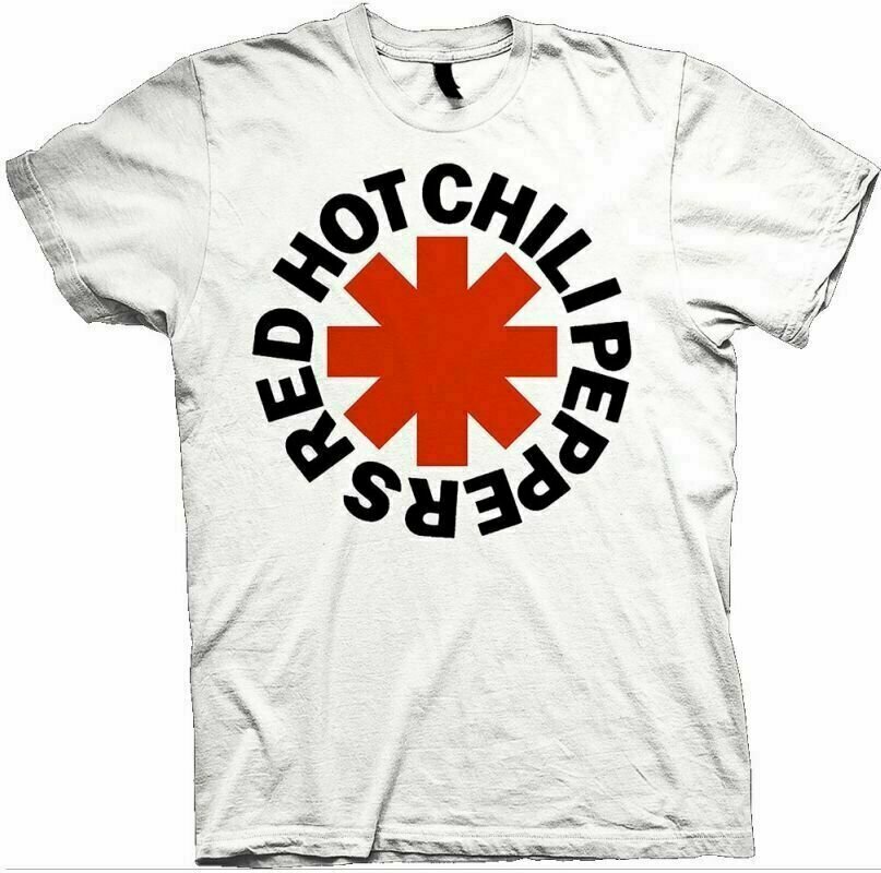 美品 L レッチリ 2011年 Multi Color Asterisk TEE Red Hot Chili Peppers Red Asterisk White S T-Shirt - Muziker