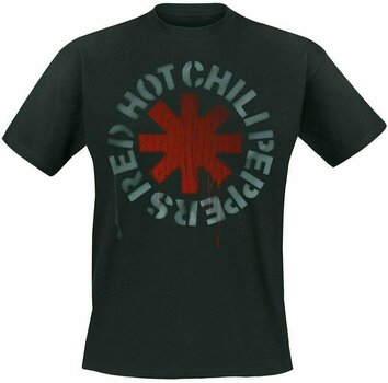 T-Shirt Red Hot Chili Peppers T-Shirt Stencil Black 2XL - 1