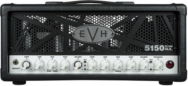 Csöves gitárerősítők EVH 5150III 50W 6L6 Head BK Black