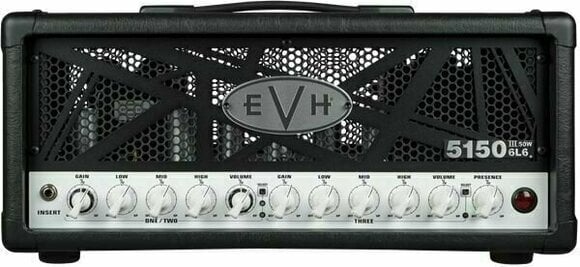 Röhre Gitarrenverstärker EVH 5150III 50W 6L6 Head BK Black (Nur ausgepackt) - 1