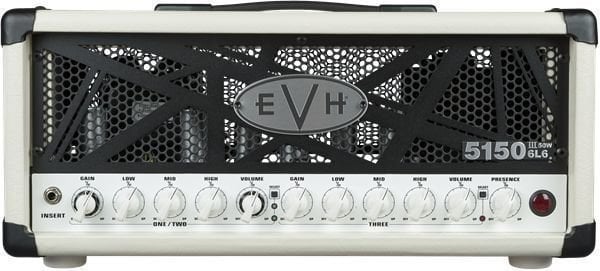 Ampli guitare à lampes EVH 5150III 50W 6L6 Head IV Ivory