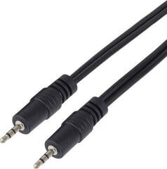 Аудио кабл PremiumCord Jack 3.5mm-Jack 2.5mm M/M 2 m Аудио кабл