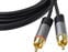 Аудио кабл PremiumCord HQ Shielded 2x Cinch-2x Cinch M/M 1,5 m Аудио кабл
