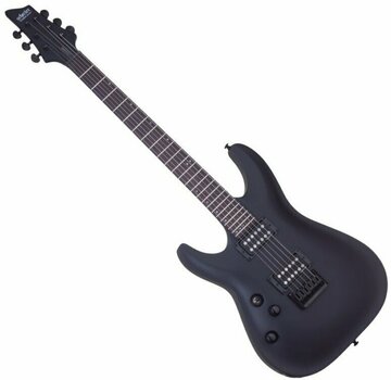 Електрическа китара-лява ръка Schecter Stealth C-1 LH Satin Black - 1