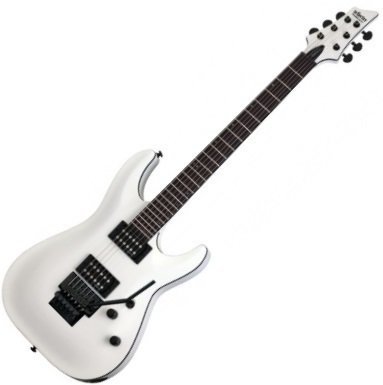 Electric guitar Schecter Stealth C-1 FR Satin White