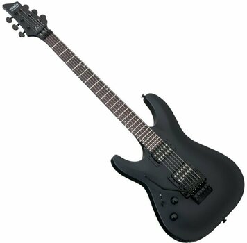 Електрическа китара-лява ръка Schecter Stealth C-1 FR LH Satin Black - 1