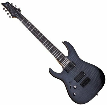 Електрическа китара-лява ръка Schecter Banshee-7 Active LH Trans Black Burst