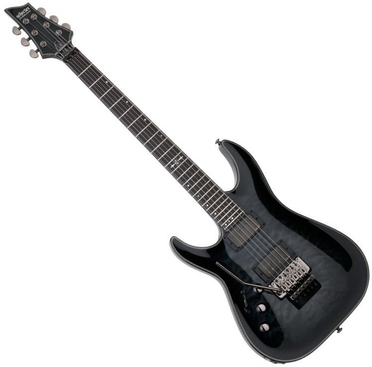 Elektromos gitár Schecter Hellraiser Hybrid C-1 FR Trans Black Burst
