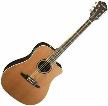 Електро-акустична китара Джъмбо Fender F-1030SCE Natural
