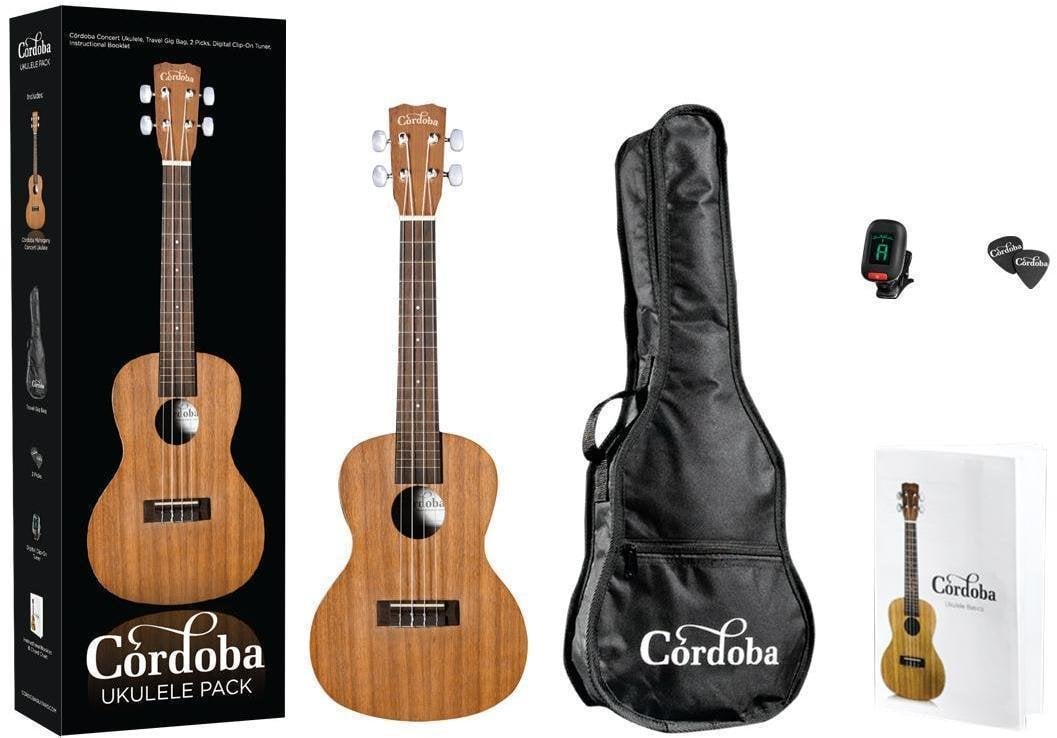 Koncertní ukulele Cordoba UP100 Koncertní ukulele Natural